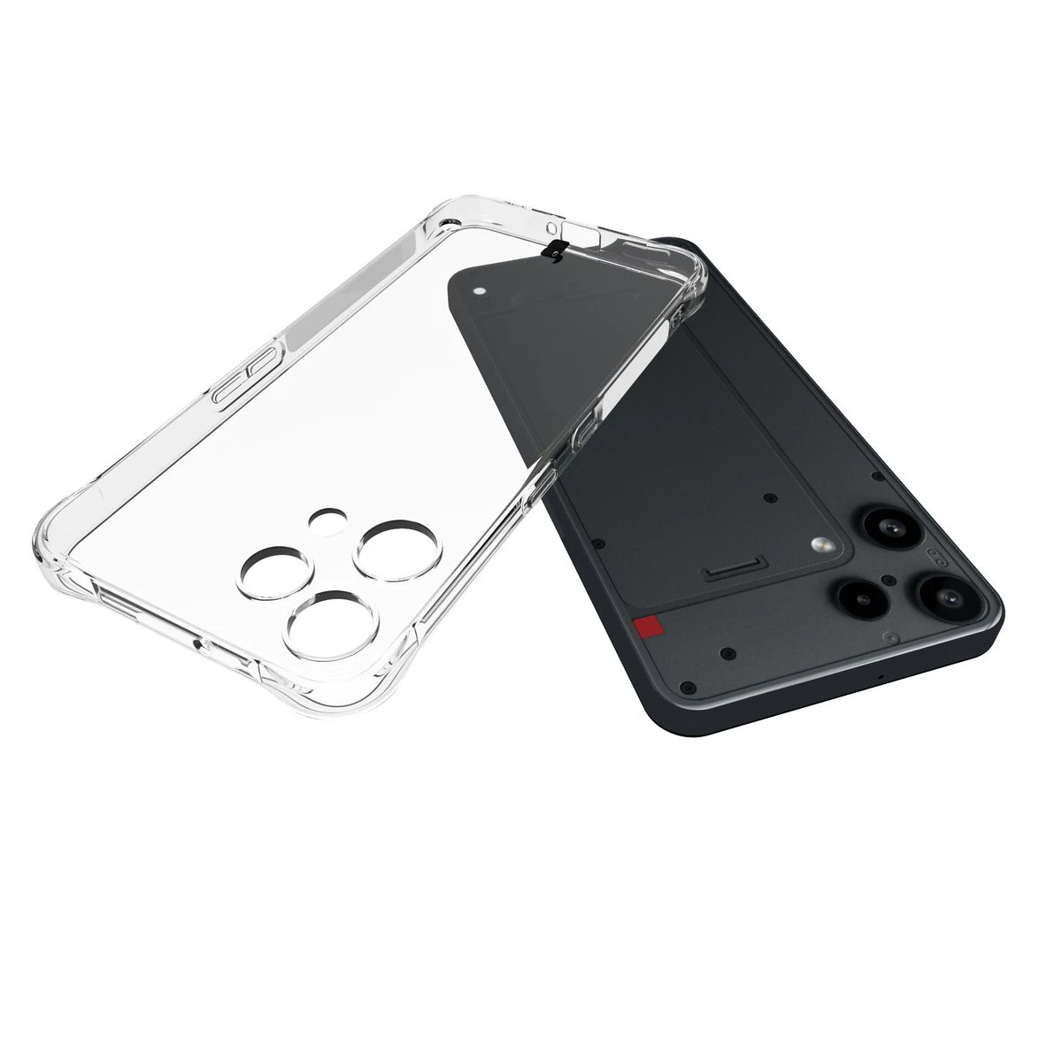 Dedicated cutouts and raised edges for the camera in Bison Case Salpa for Nothing Phone (3a) Lite