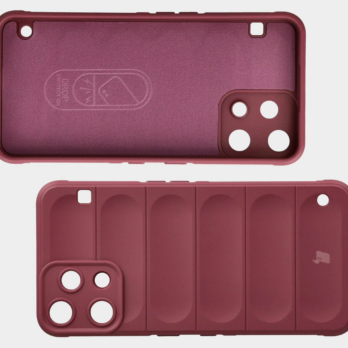 Microfiber lining, grooves on the back, and reinforced corners in the Bison Case Tur for Nothing Phone (3a) Lite