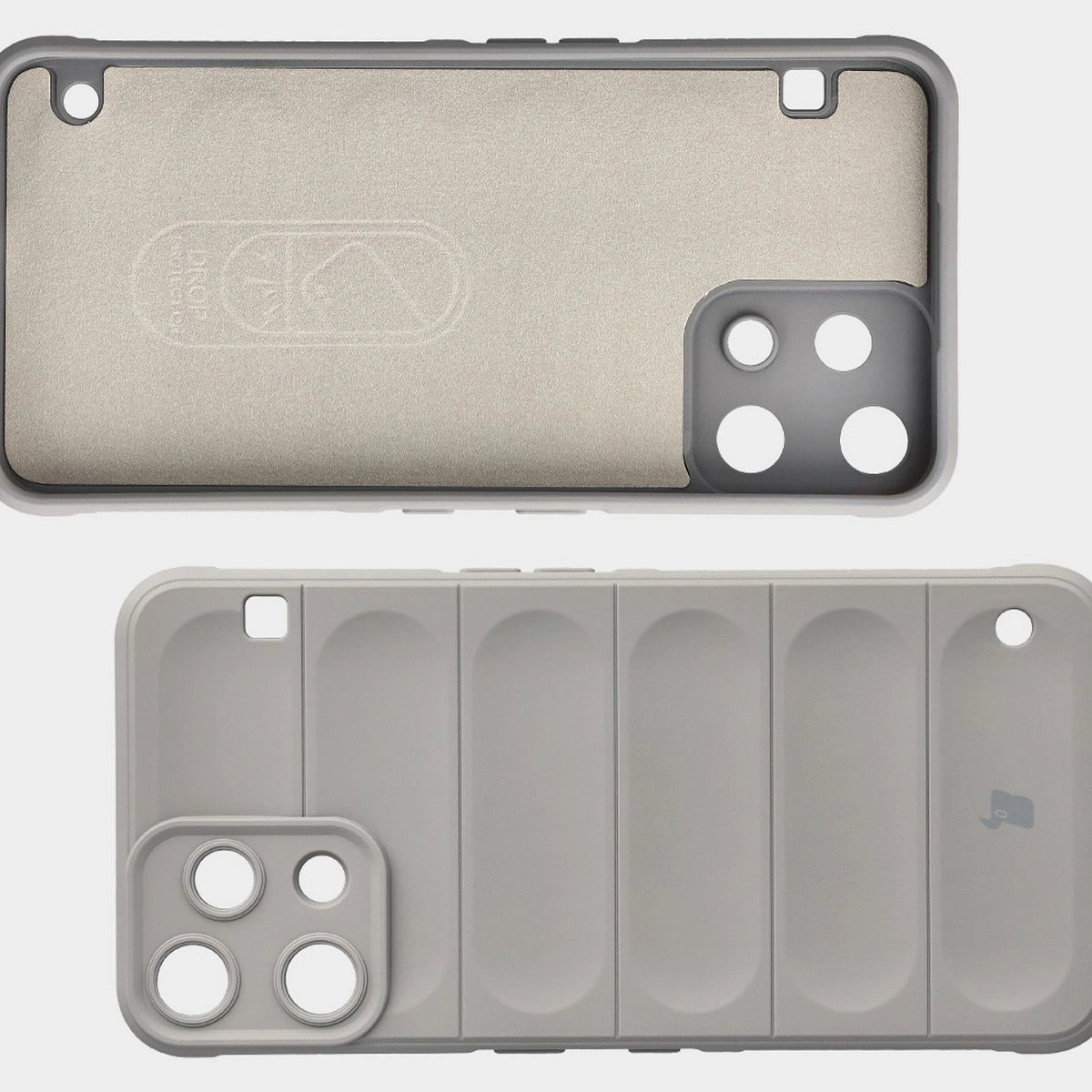 Microfiber lining, grooves on the back, and reinforced corners in the Bison Case Tur for Nothing Phone (3a) Lite