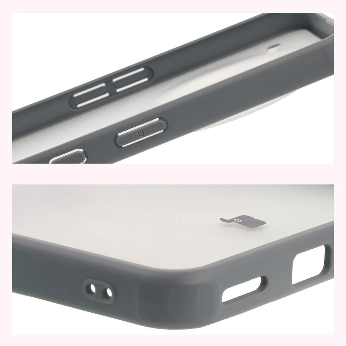 Reinforced corners and raised screen edges in Bizon Case Angelo for Nothing Phone (3a) Pro