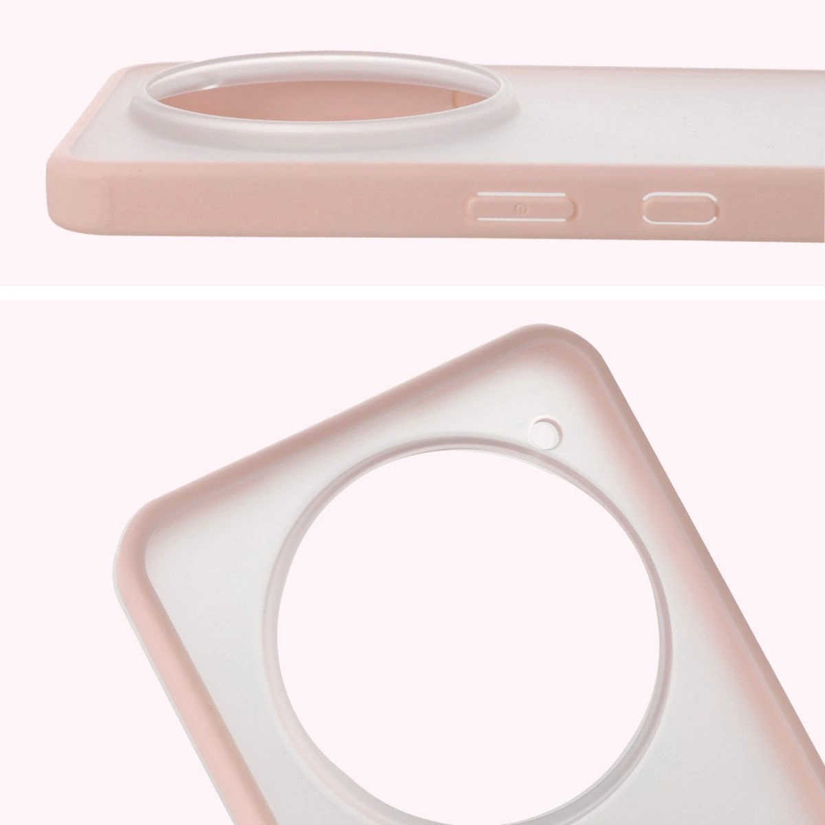 Full cutout and raised edges for the camera in the Bizon Case Angelo for Nothing Phone (3a) Pro