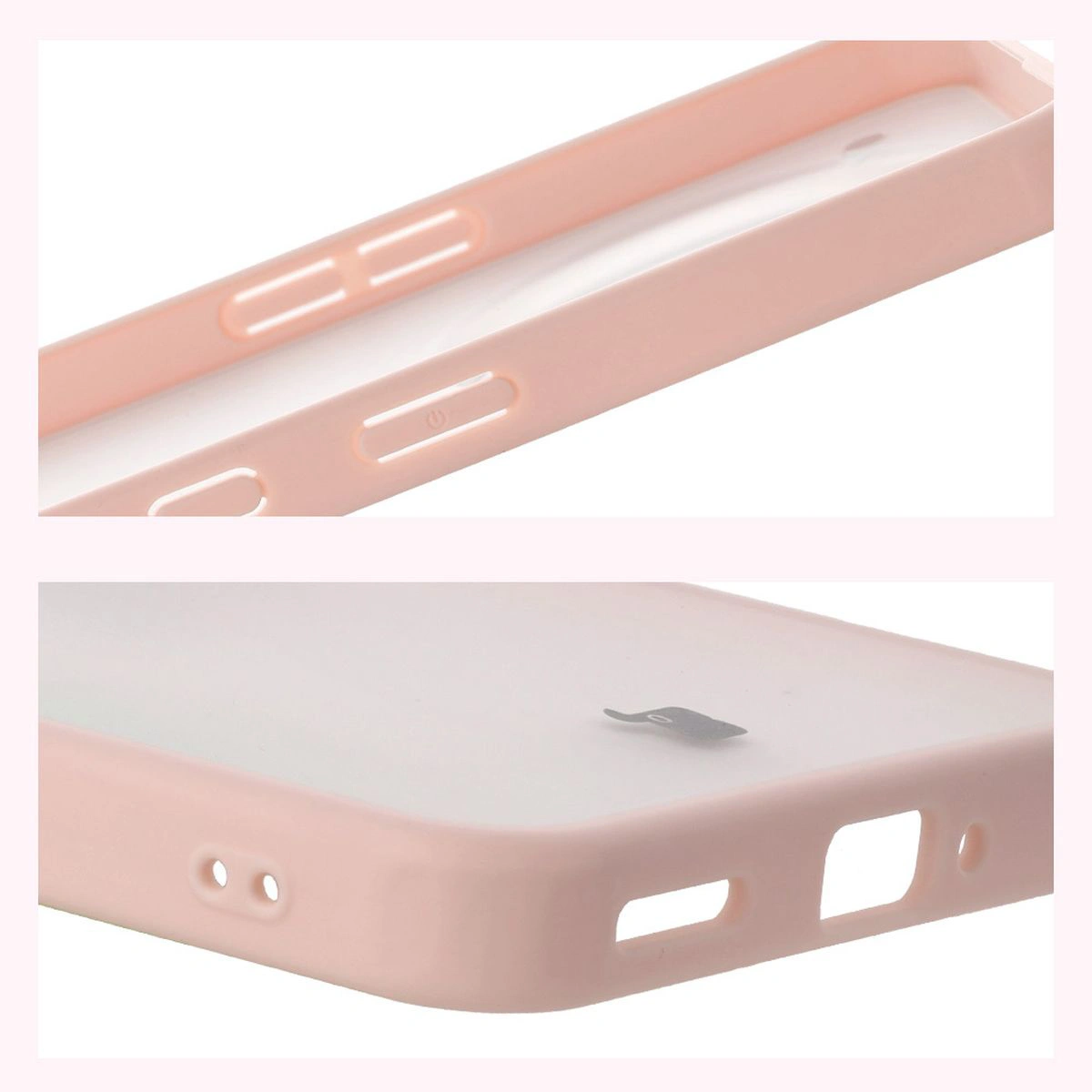 Reinforced corners and raised screen edges in the Bizon Case Angelo for Nothing Phone (3a) Pro