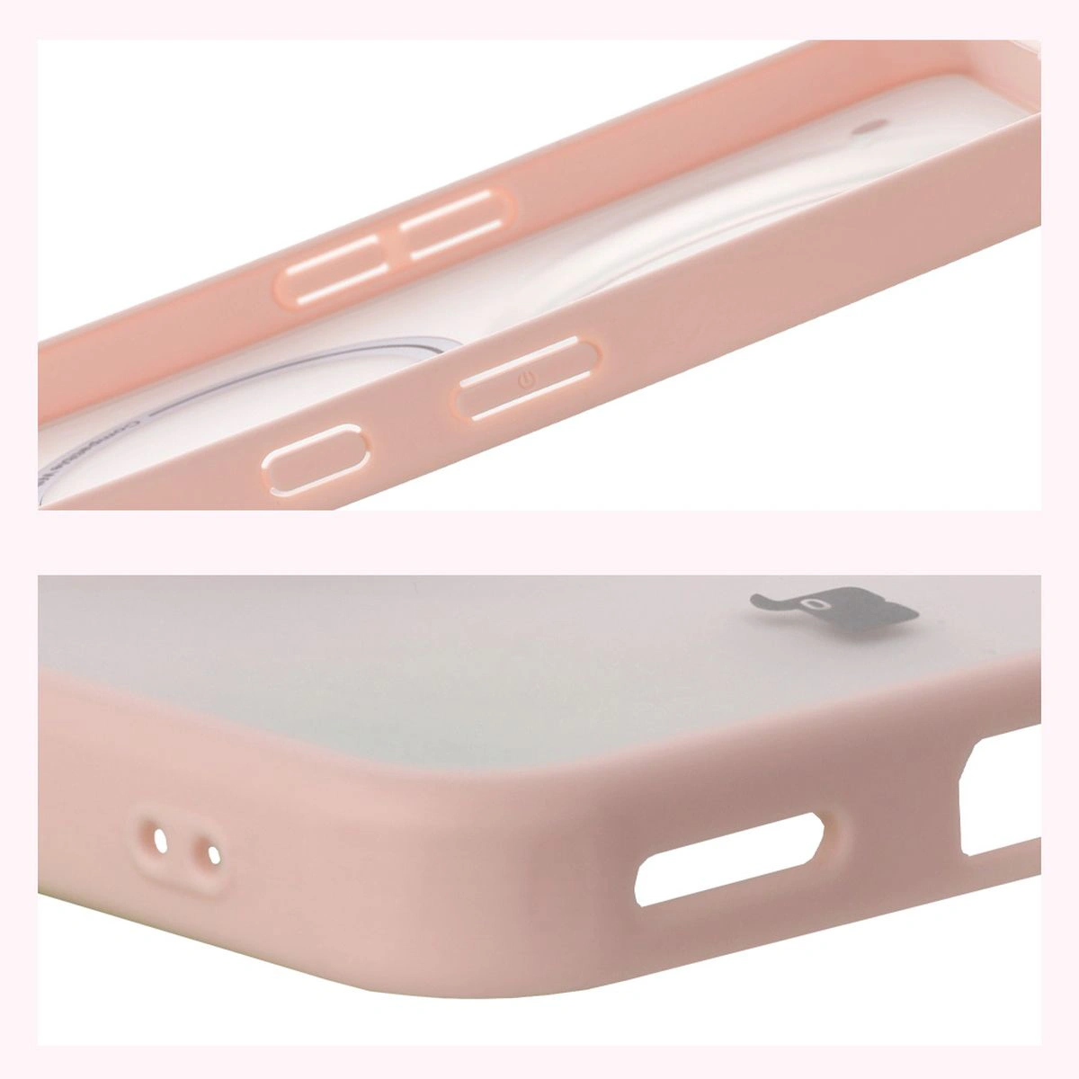Reinforced corners and raised screen edges in Bizon Case MatteO for Nothing Phone (3a) Pro