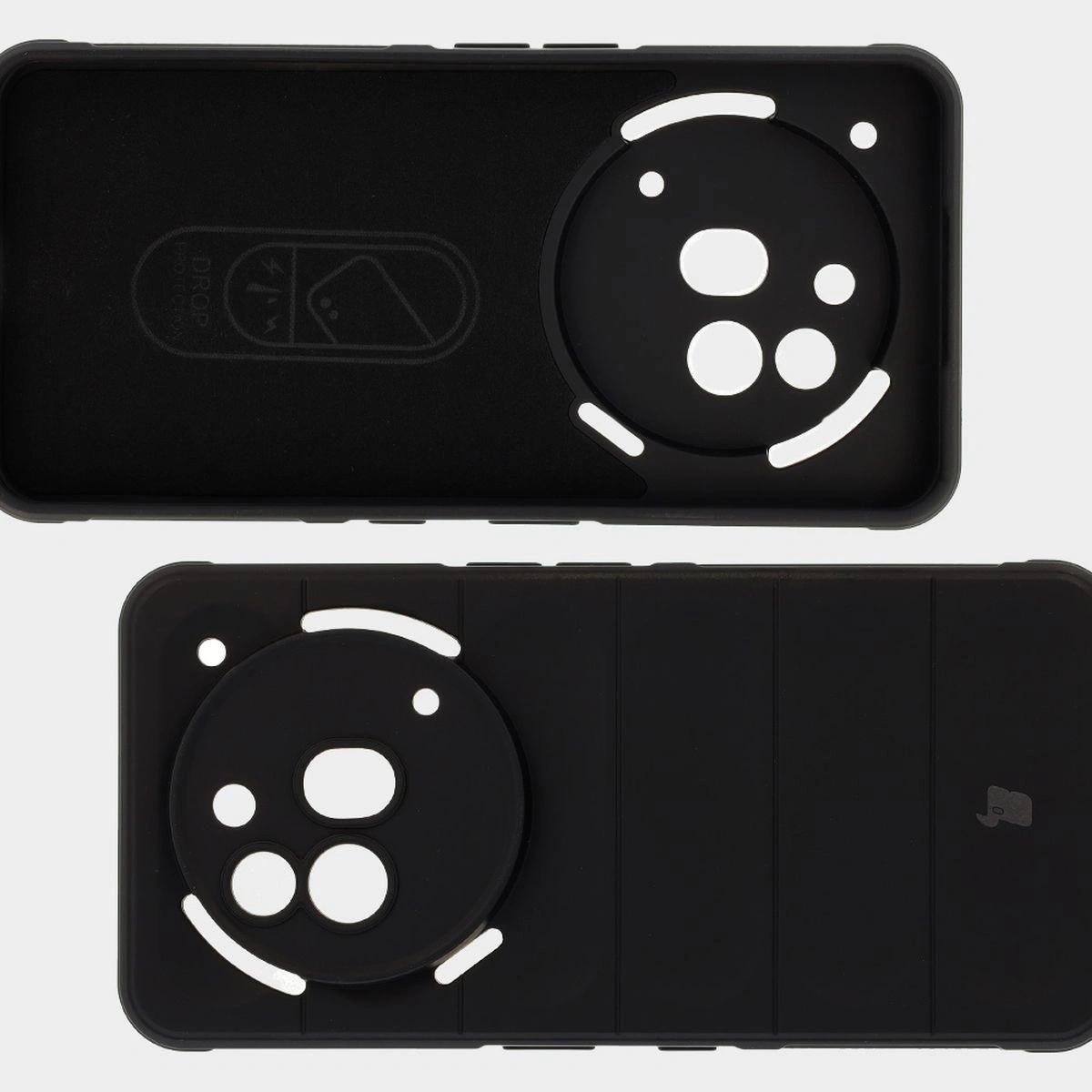 Microfiber lining, grooves on the back, and reinforced corners in the Bison Case Tur for Nothing Phone (3a) Pro