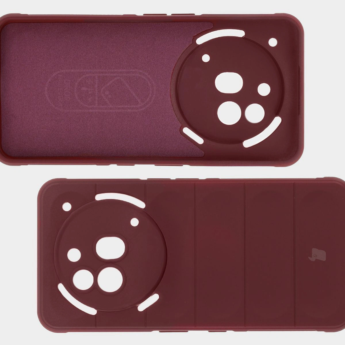 Microfiber lining, back grooves, and reinforced corners in the Bison Case Tur for Nothing Phone (3a) Pro