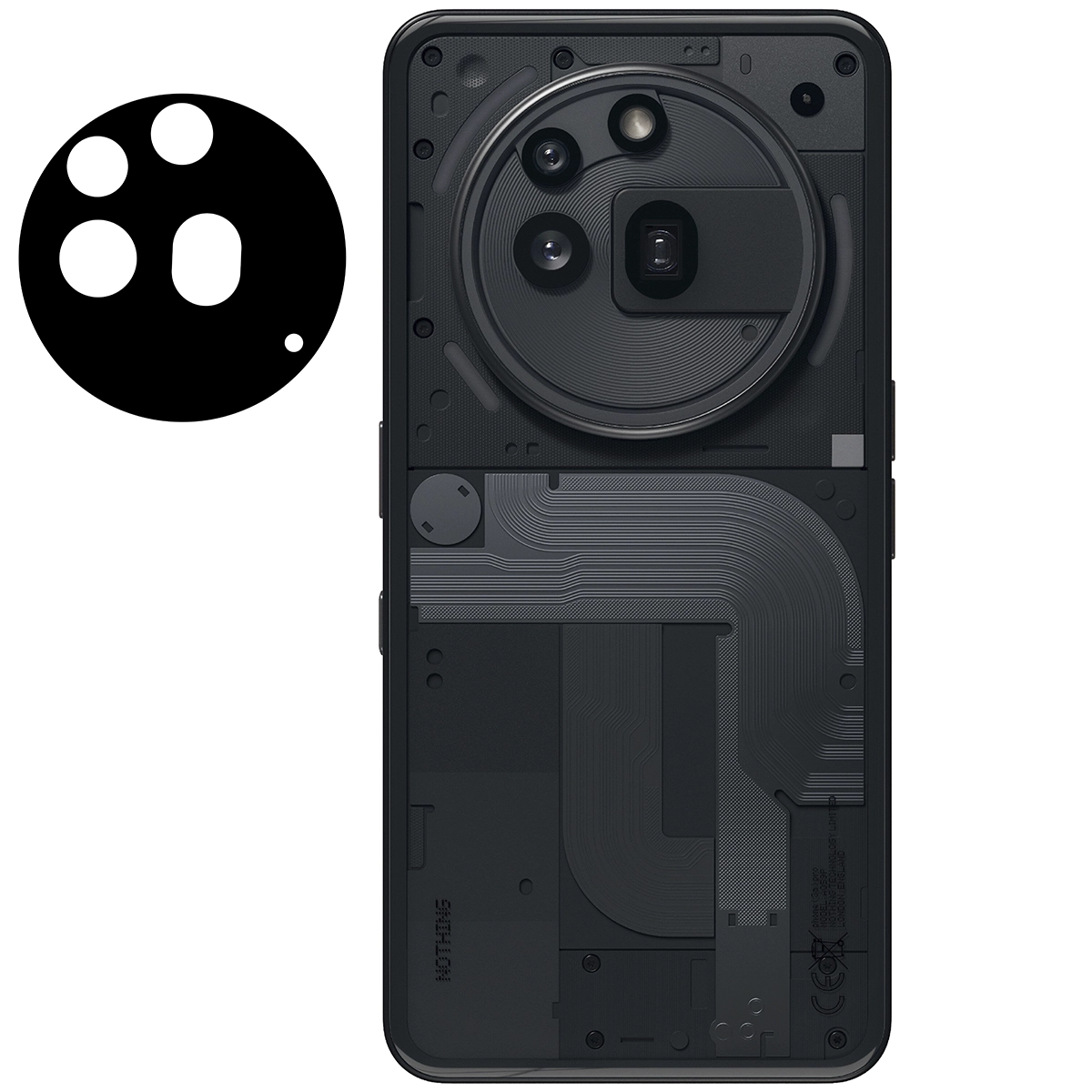 Objektive für das Nothing Phone (3a) Pro im Set enthalten