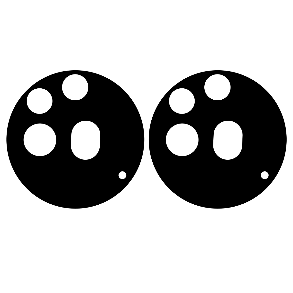 Bizon Glass Silk Lens Glas über der Kamerainsel