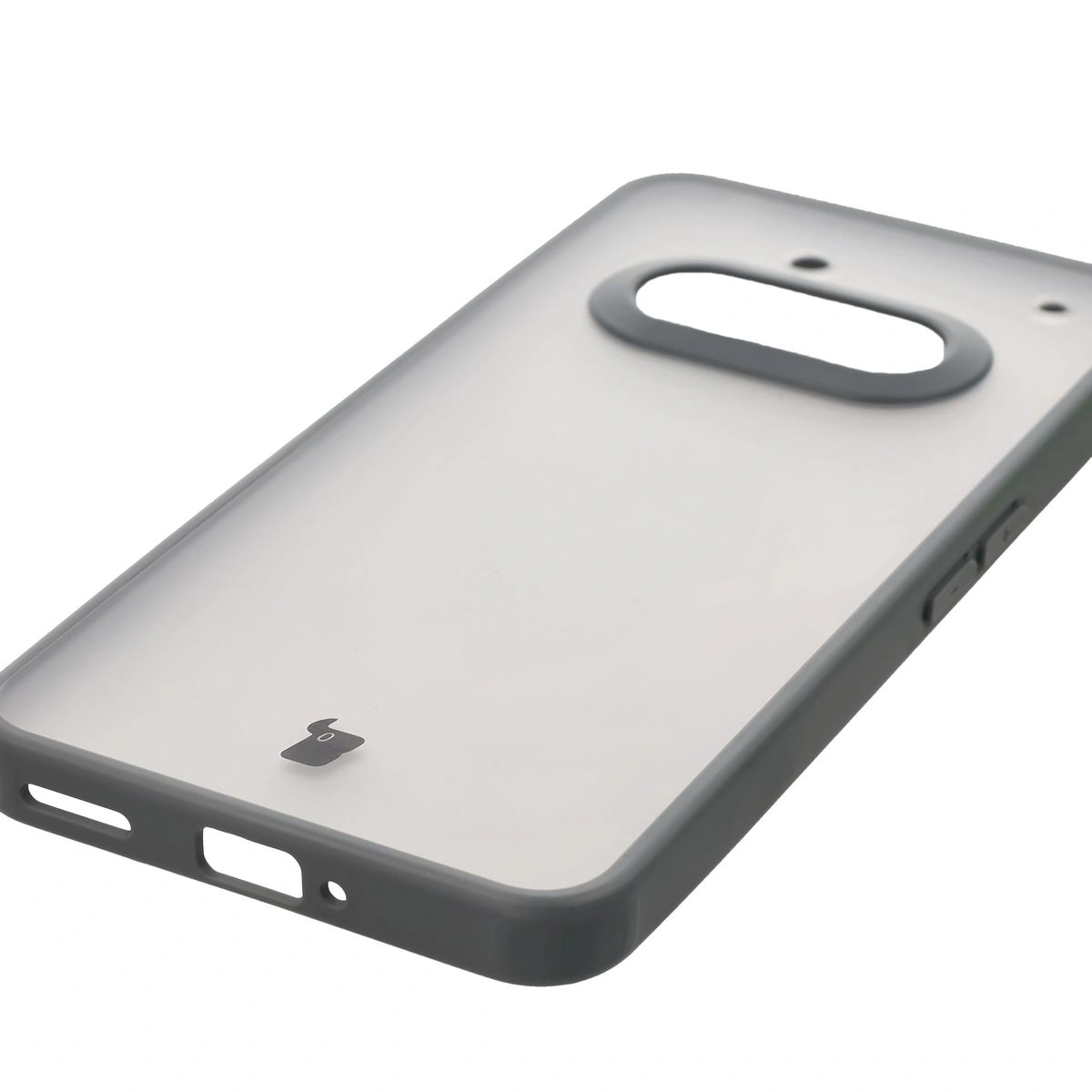 Integrated buttons, cutouts, and hybrid material in the Bizon Case Angelo for Nothing Phone (3a)