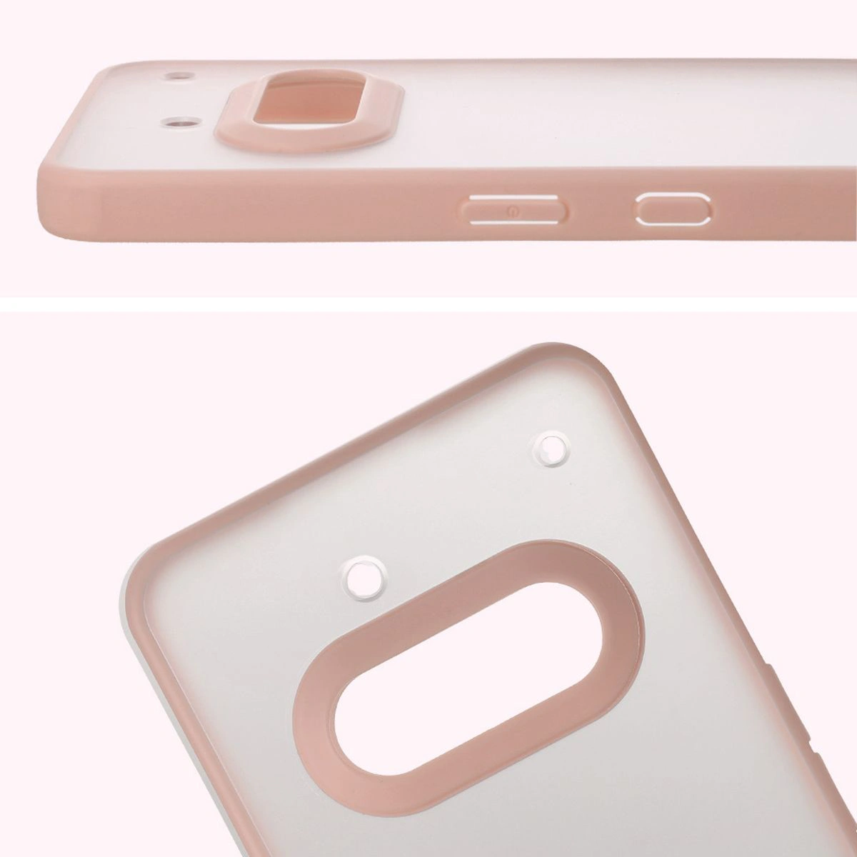 Full cutout and raised edges for the camera in the Bison Case Angelo for Nothing Phone (3a)
