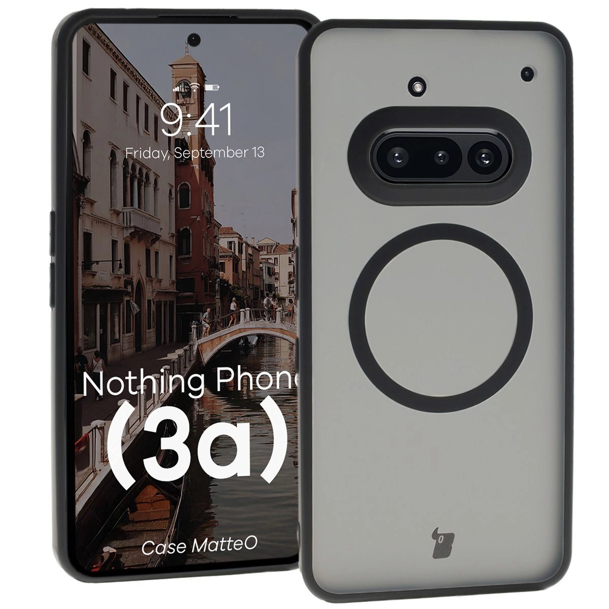 Matte Bizon Case MatteO for Nothing Phone (3a)