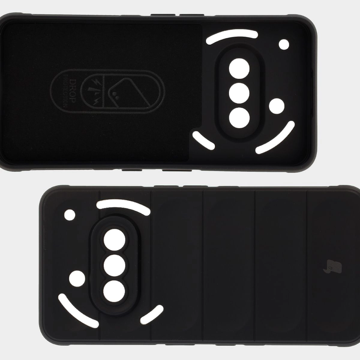 Microfiber lining, grooves on the back, and reinforced corners in Bison Case Tur