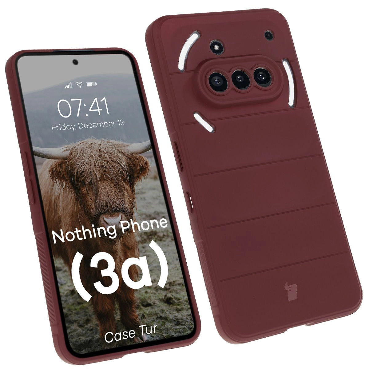 Bizon Case Tur rugged case for Nothing Phone (3a)