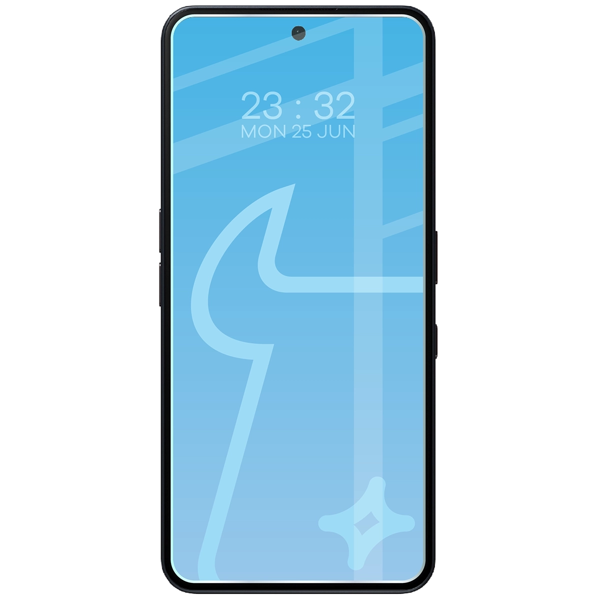 Bizon Glass Clear 2 on Phone Screen