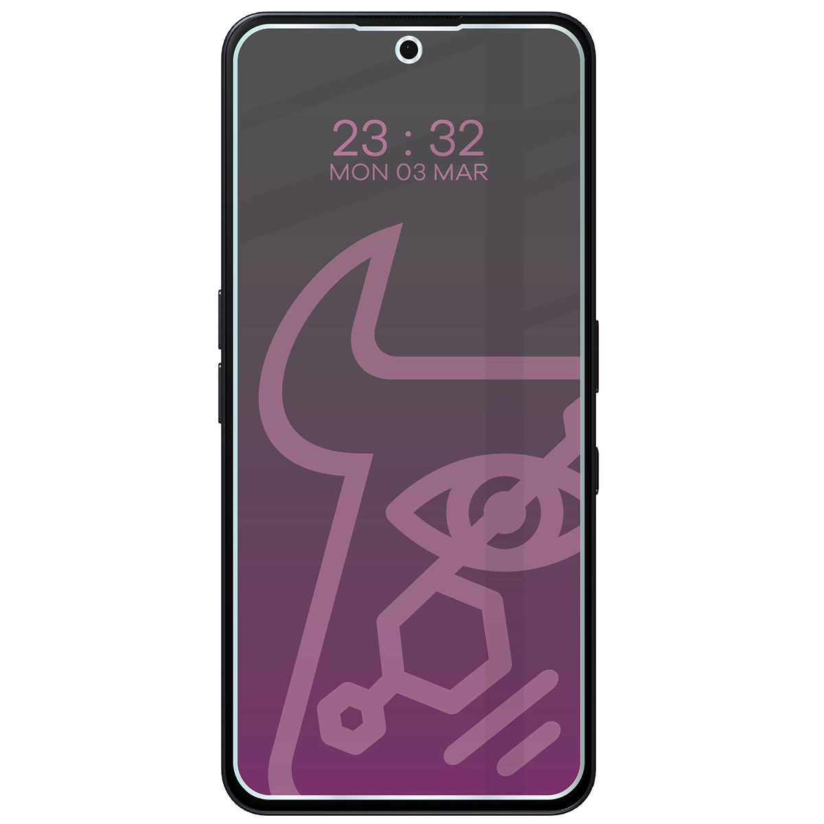 Idealne dopasowanie Bizon Smart Glass do Nothing Phone (3a)