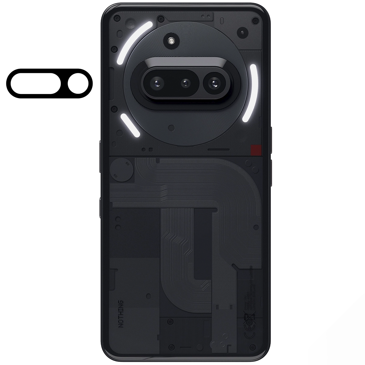 Lenses for Nothing Phone (3a) included in the set