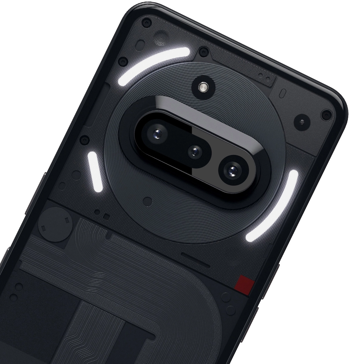 Composition of the lens for the camera and phone