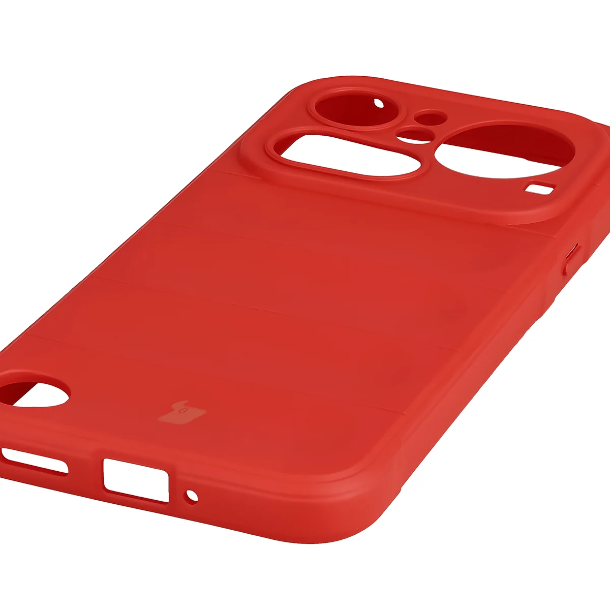 Precyzyjne wycięcia i kompatybilność z ładowaniem indukcyjnym w etui Bizon Case Tur do Nothing Phone (4a) Pro