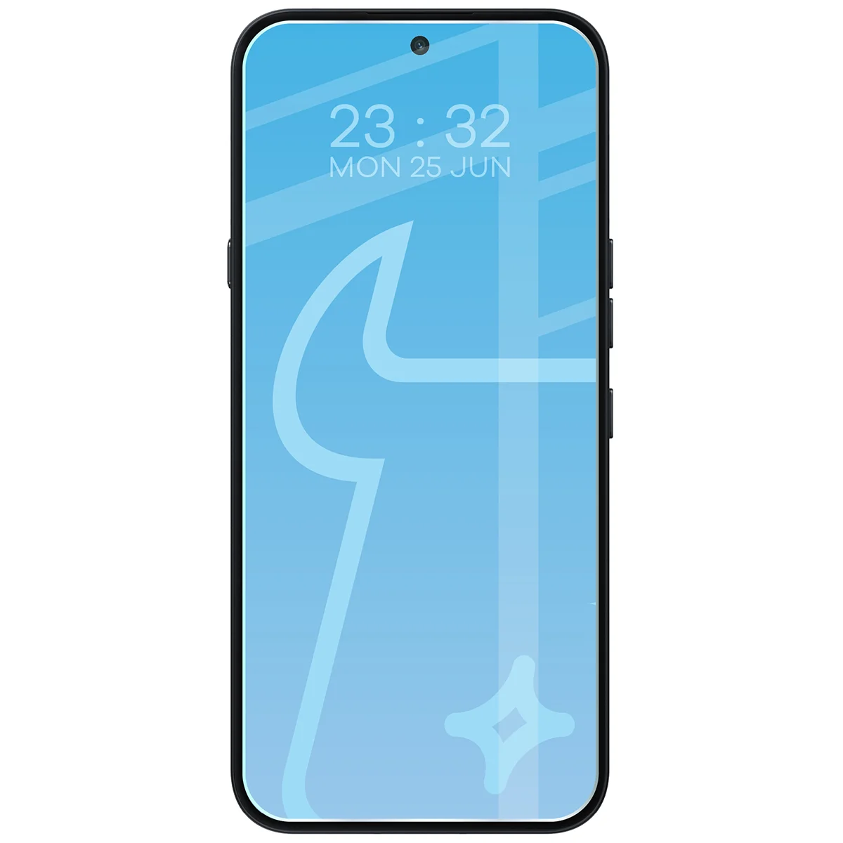 Telefon z nałożonym szkłem Bizon Glass Clear do Nothing Phone (4a) Pro