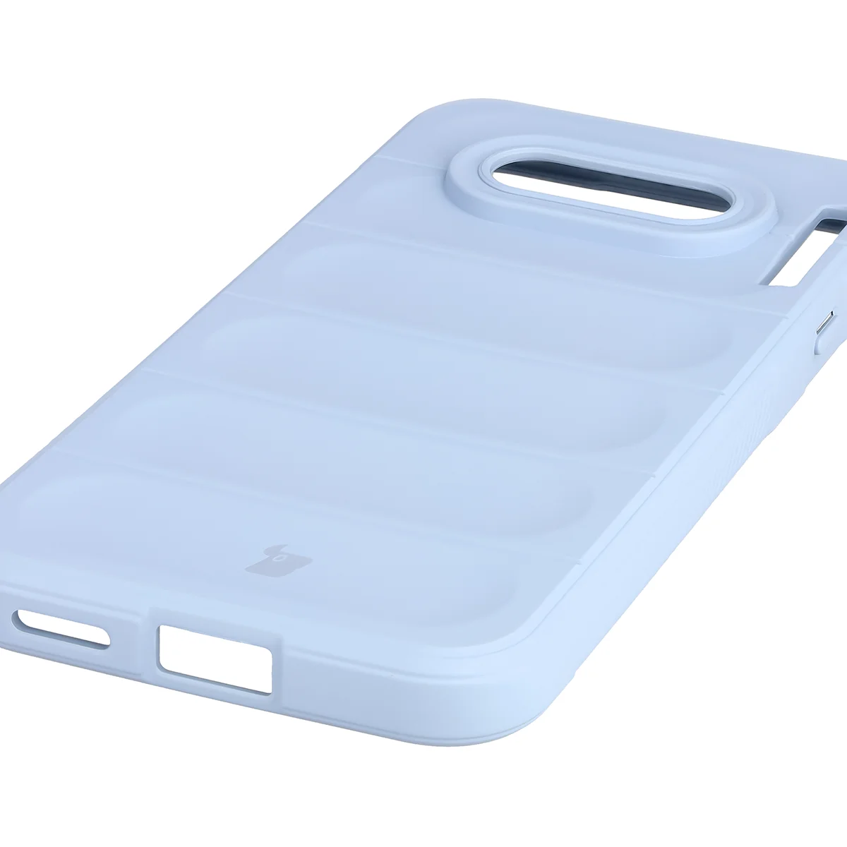 Precyzyjne wycięcia i kompatybilność z ładowaniem indukcyjnym w etui Bizon Case Tur do Nothing Phone (4a)