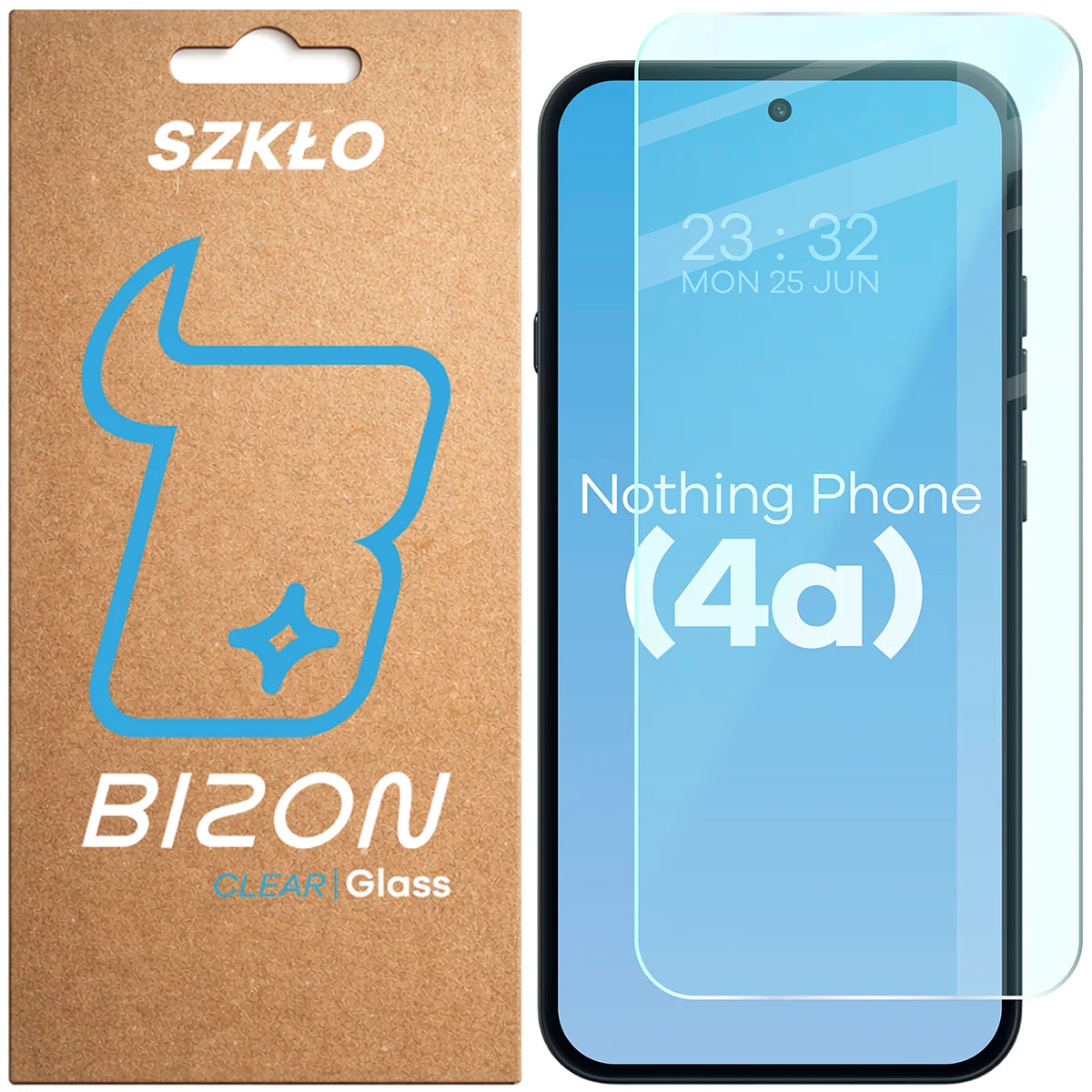 Szkło hartowane Bizon Glass Clear do Nothing Phone (4a)