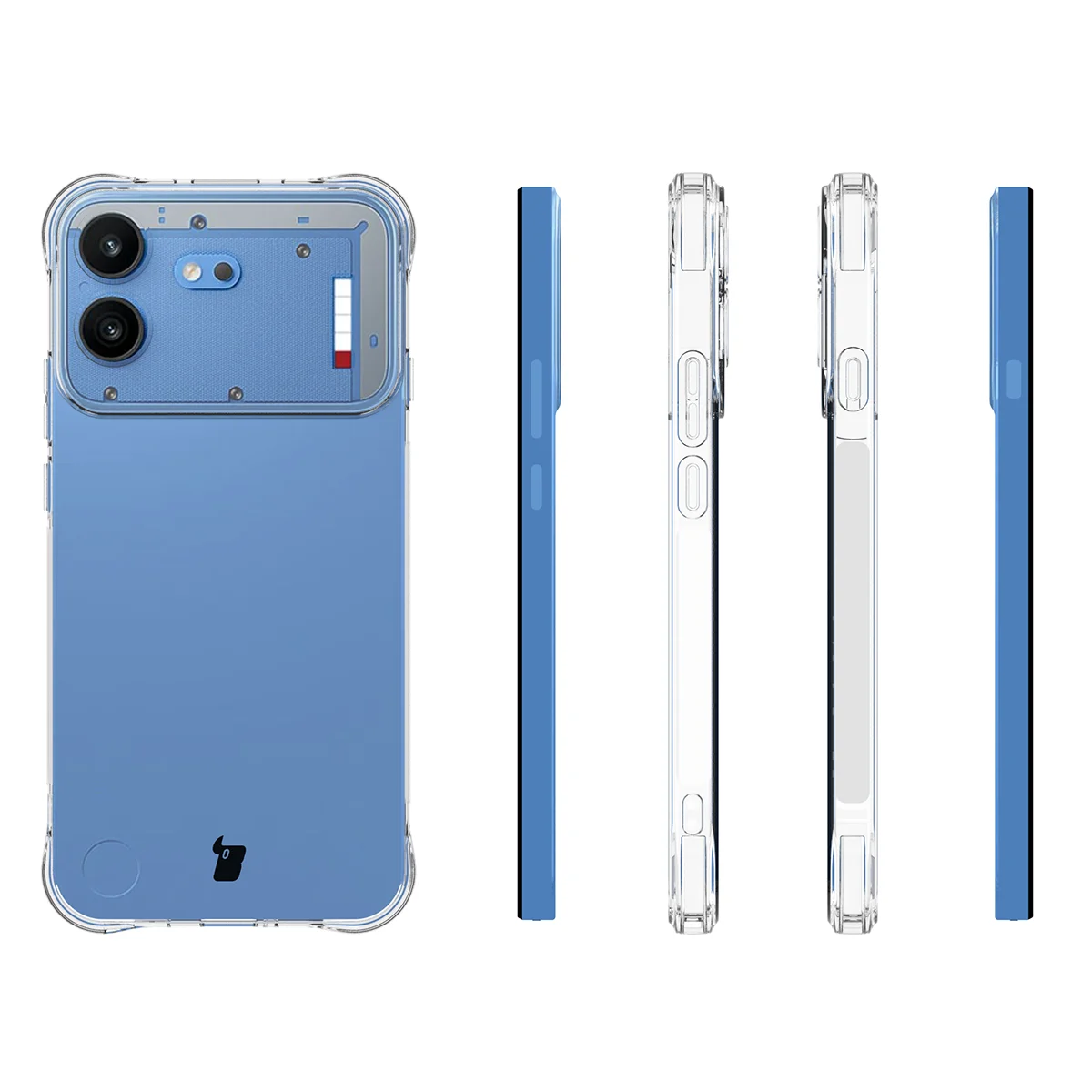 Bizon Case Salpa for Nothing Phone (4b) from different angles