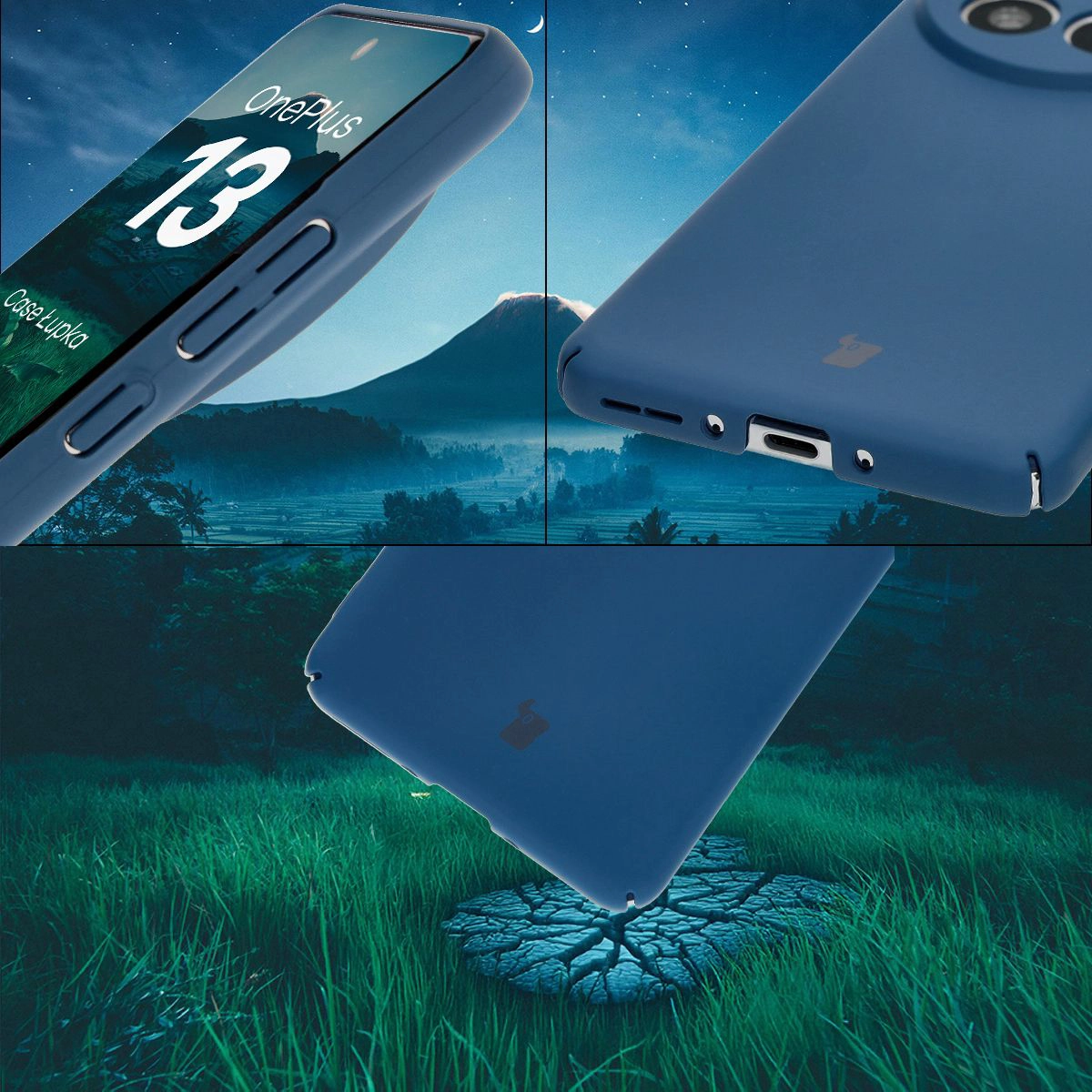 Integrierte Abdeckungen für Tasten, Aussparungen und hartes Material des Bizon Case Łupka Etuis