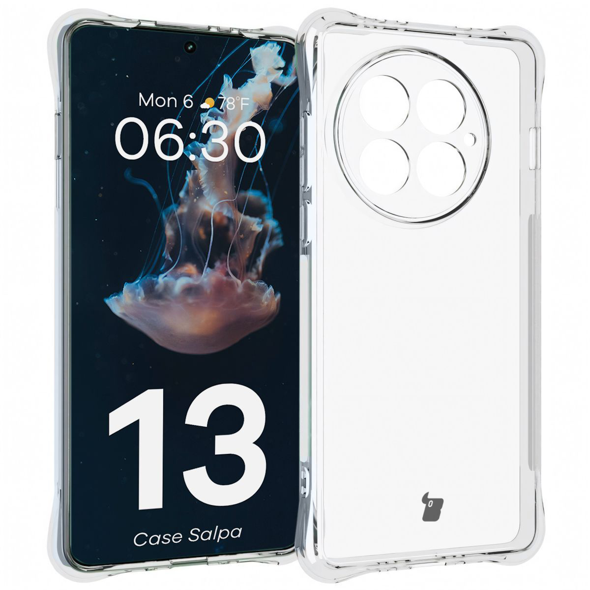 Przezroczyste etui Bizon Case Salpa do OnePlus 13