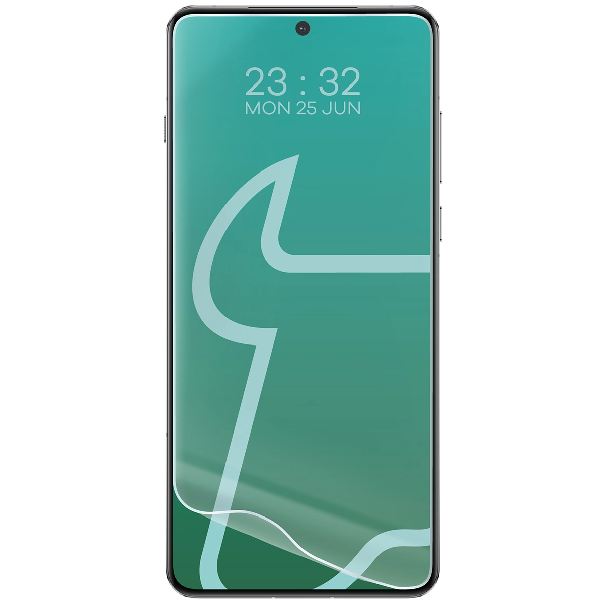 Folia hydrożelowa do OnePlus 13 obok telefonu