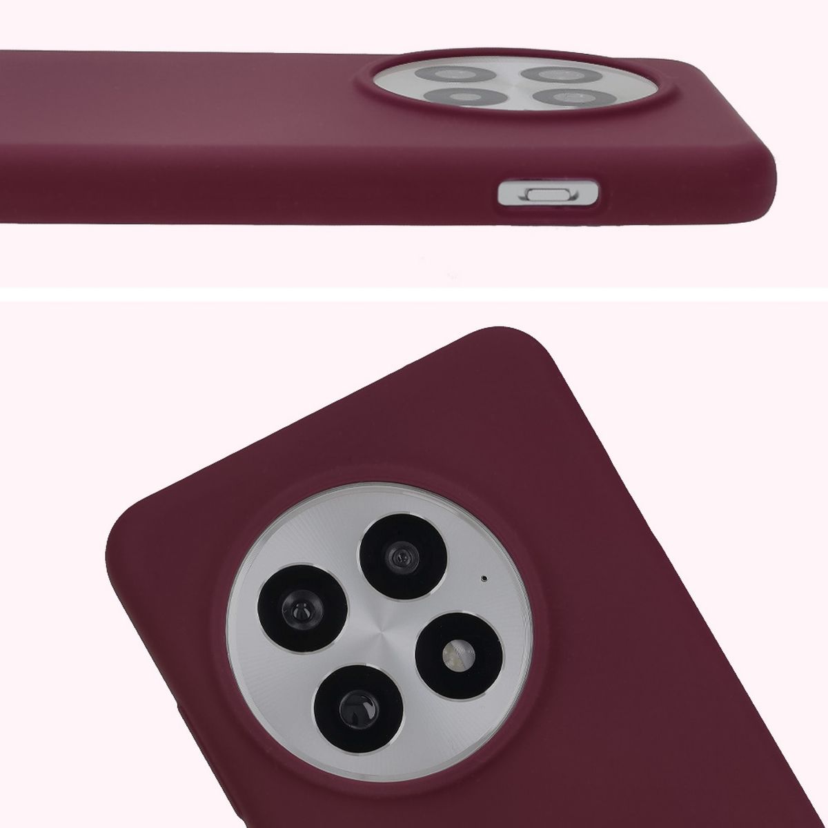Prim-plan pe decupajul pentru camere în husa Bizon Soft Case