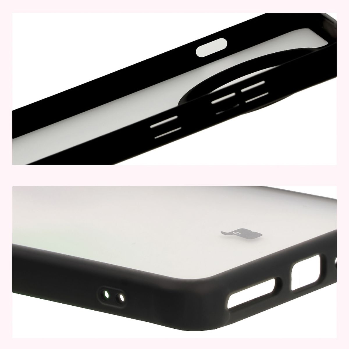 Zesílené rohy a vyvýšené okraje displeje v etui Bizon Case Angelo