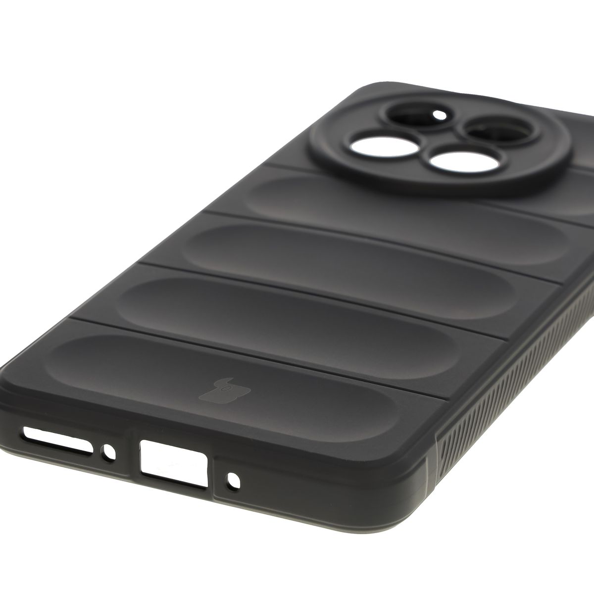 Přesné výřezy a kompatibilita s bezdrátovým nabíjením v etui Bizon Case Tur