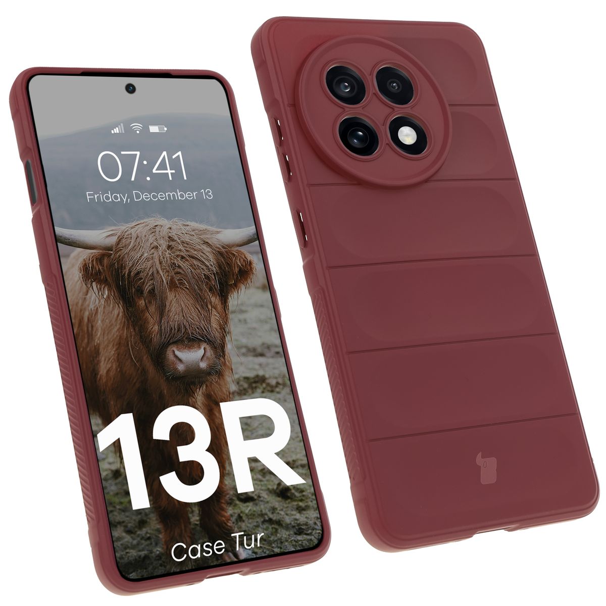Etui rezistent Bizon Case Tur pentru OnePlus 13R