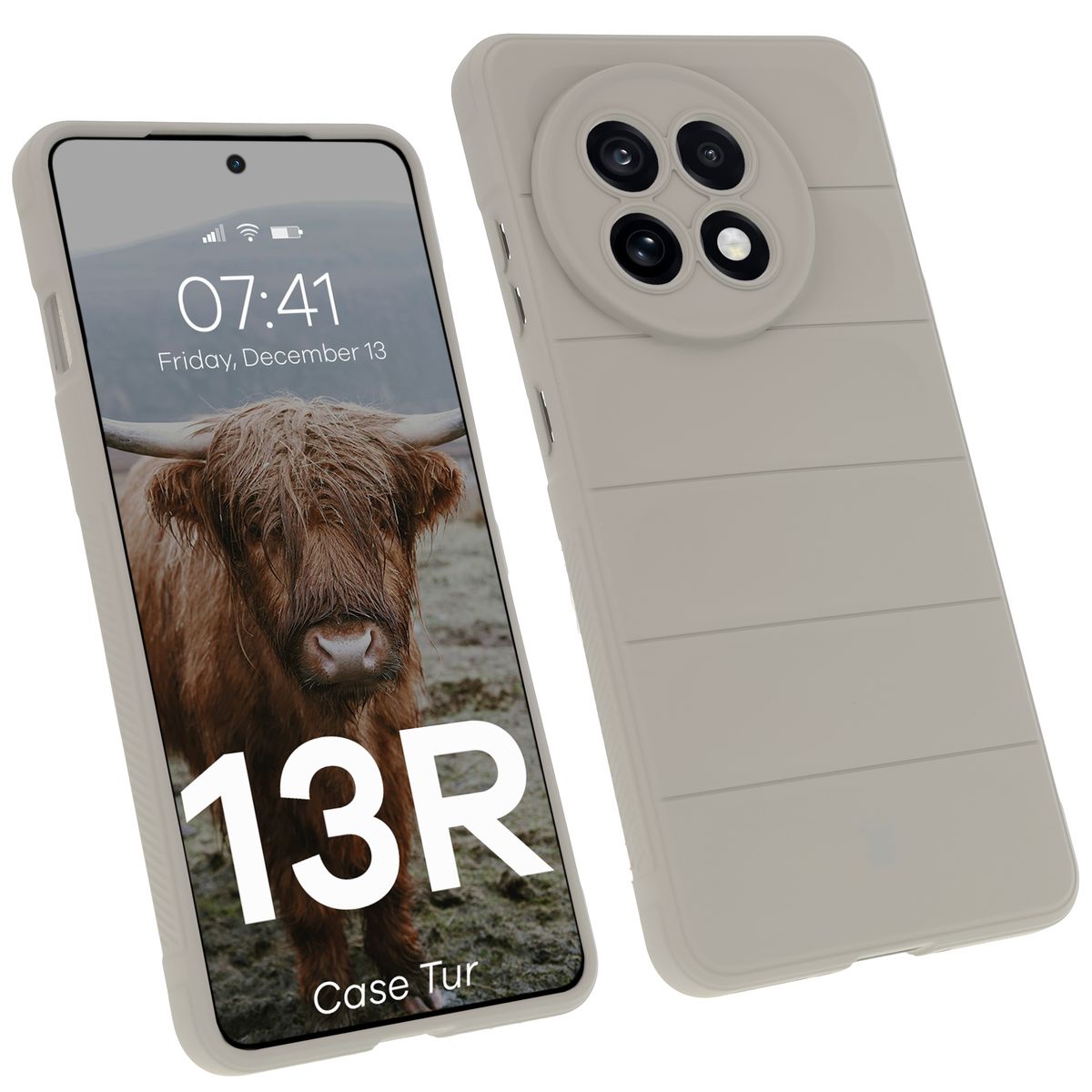 Etui rezistent Bizon Case Tur pentru OnePlus 13R