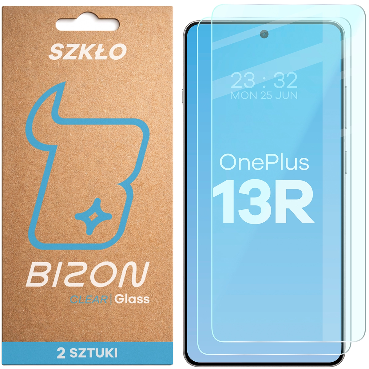 Szkło hartowane Bizon Glass Clear Duo do OnePlus 13R