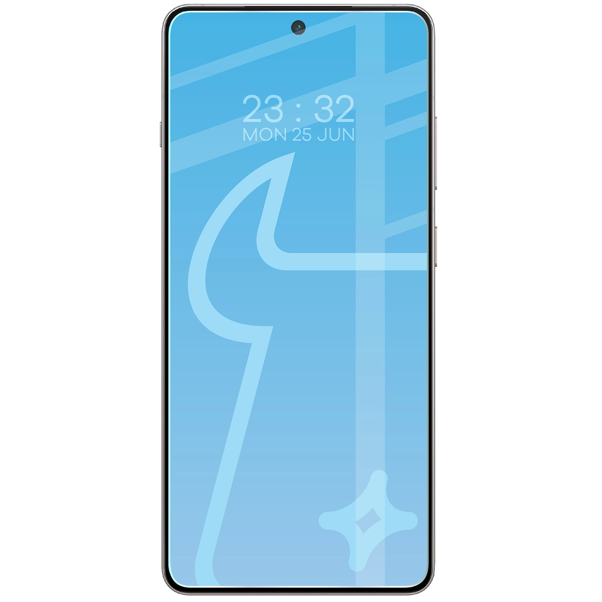 Telefon z nałożonym szkłem Bizon Glass Clear Duo do OnePlus 13R