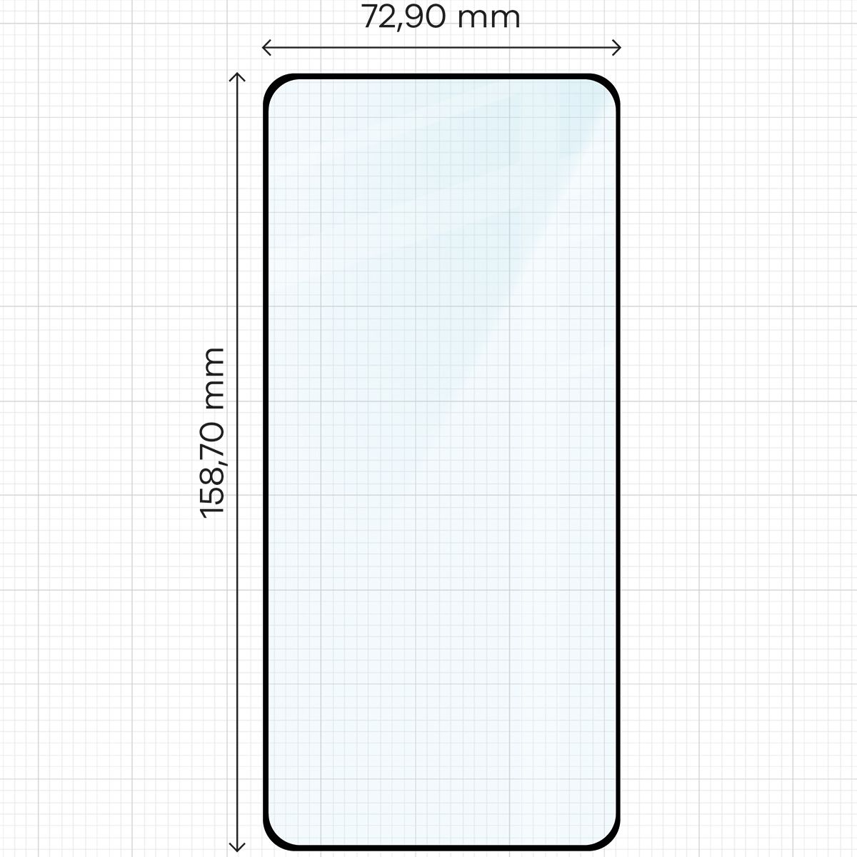 Wymiary szkła Bizon Glass Edge 2