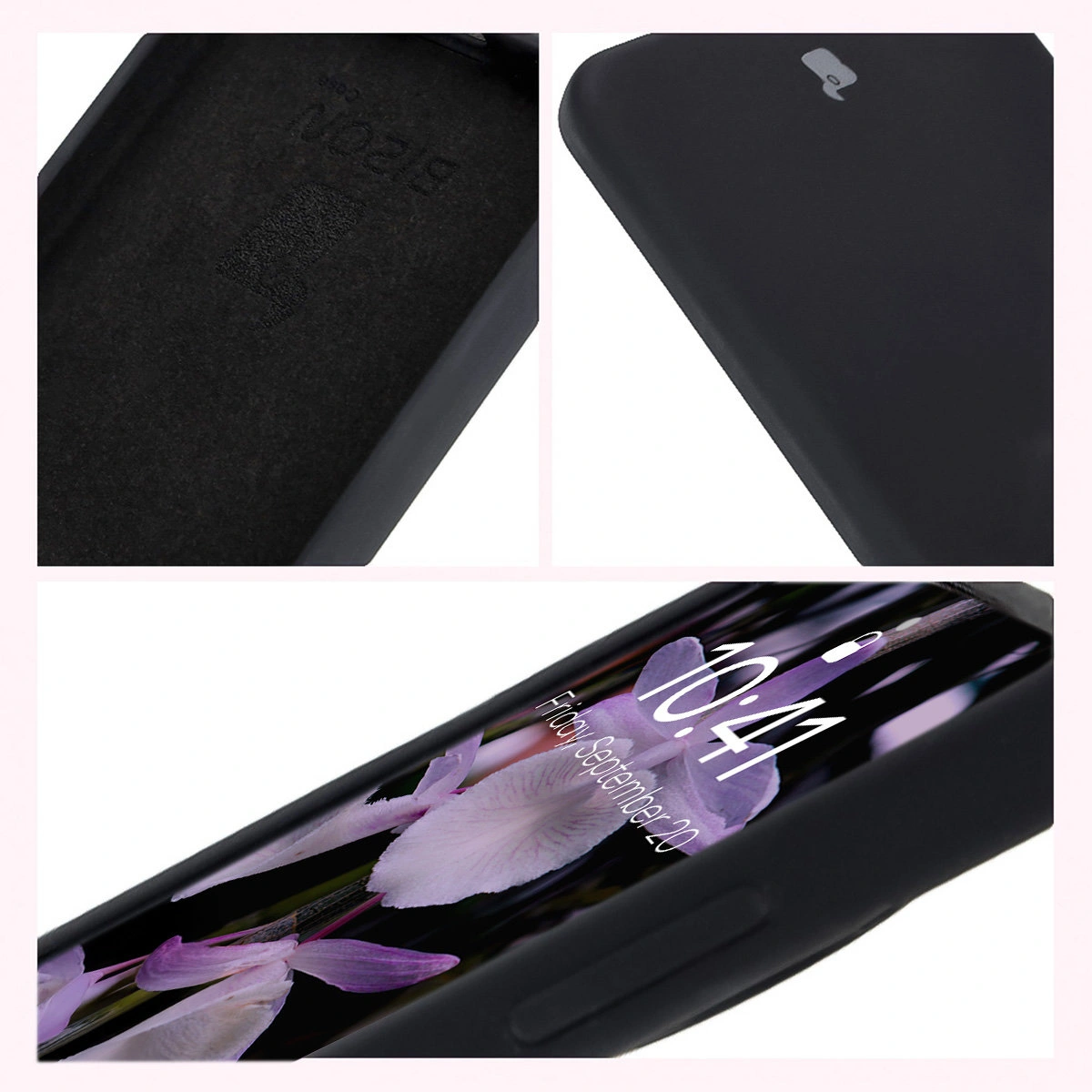 Konstruktion der Bizon Soft Case: integrierte Abdeckungen, erhöhte Ränder und Mikrofaserpolsterung für das OnePlus 13R