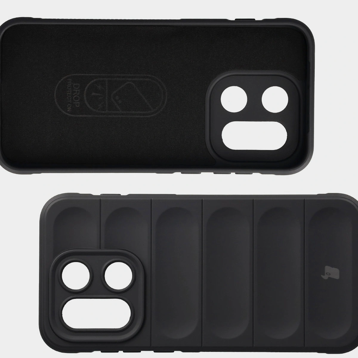 Microfiber lining, grooves on the back, and reinforced corners in the Bizon Case Tur for OnePlus 15