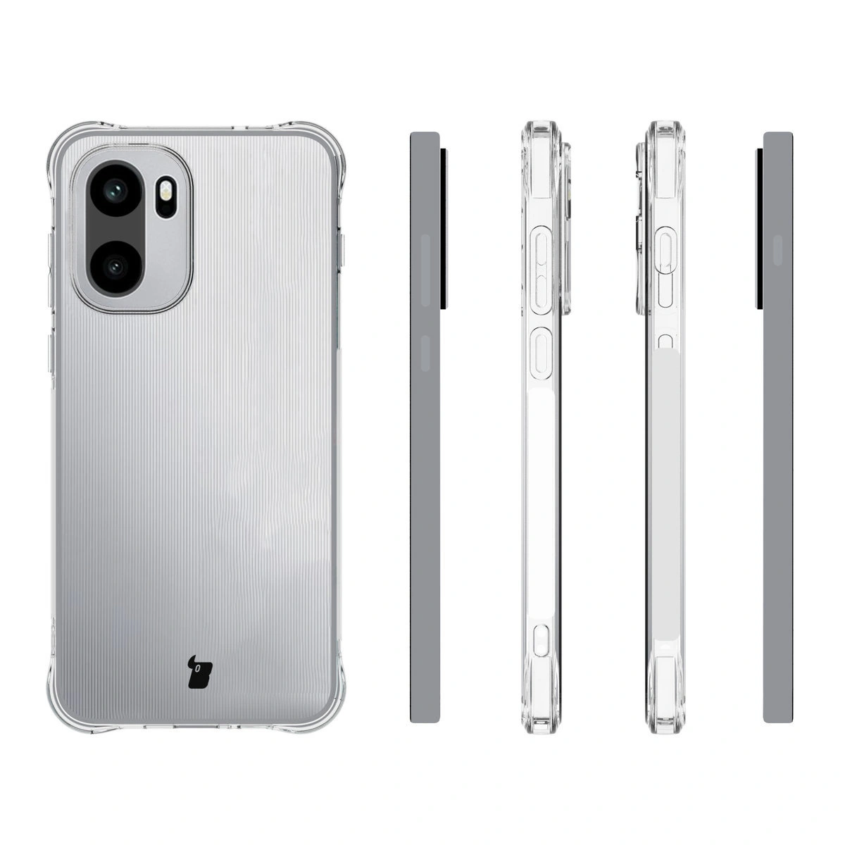Transparent back of Case Salpa for OnePlus 15R