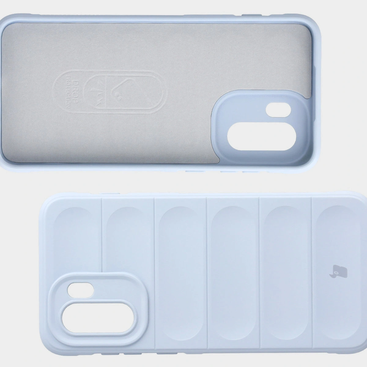 Microfiber lining, grooves on the back, and reinforced corners in the Bison Case Tur for OnePlus 15R