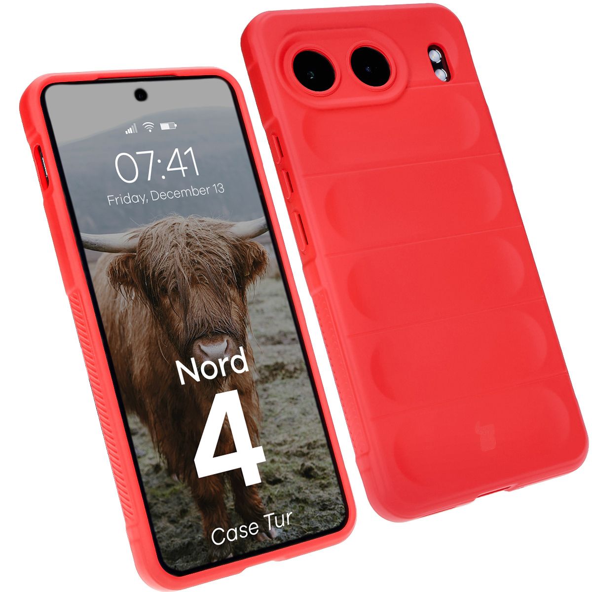 Robustes Etui Bizon Case Tur für OnePlus Nord 4