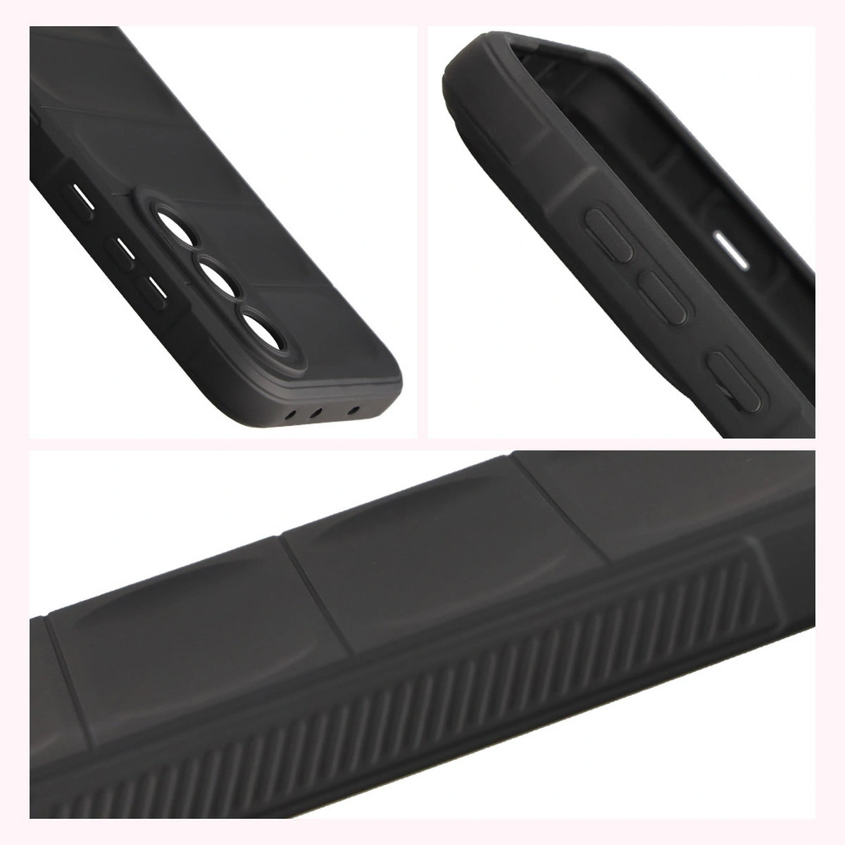 Textured sides and raised edges for the screen and camera in the Bison Case Tur for OnePlus Nord 5