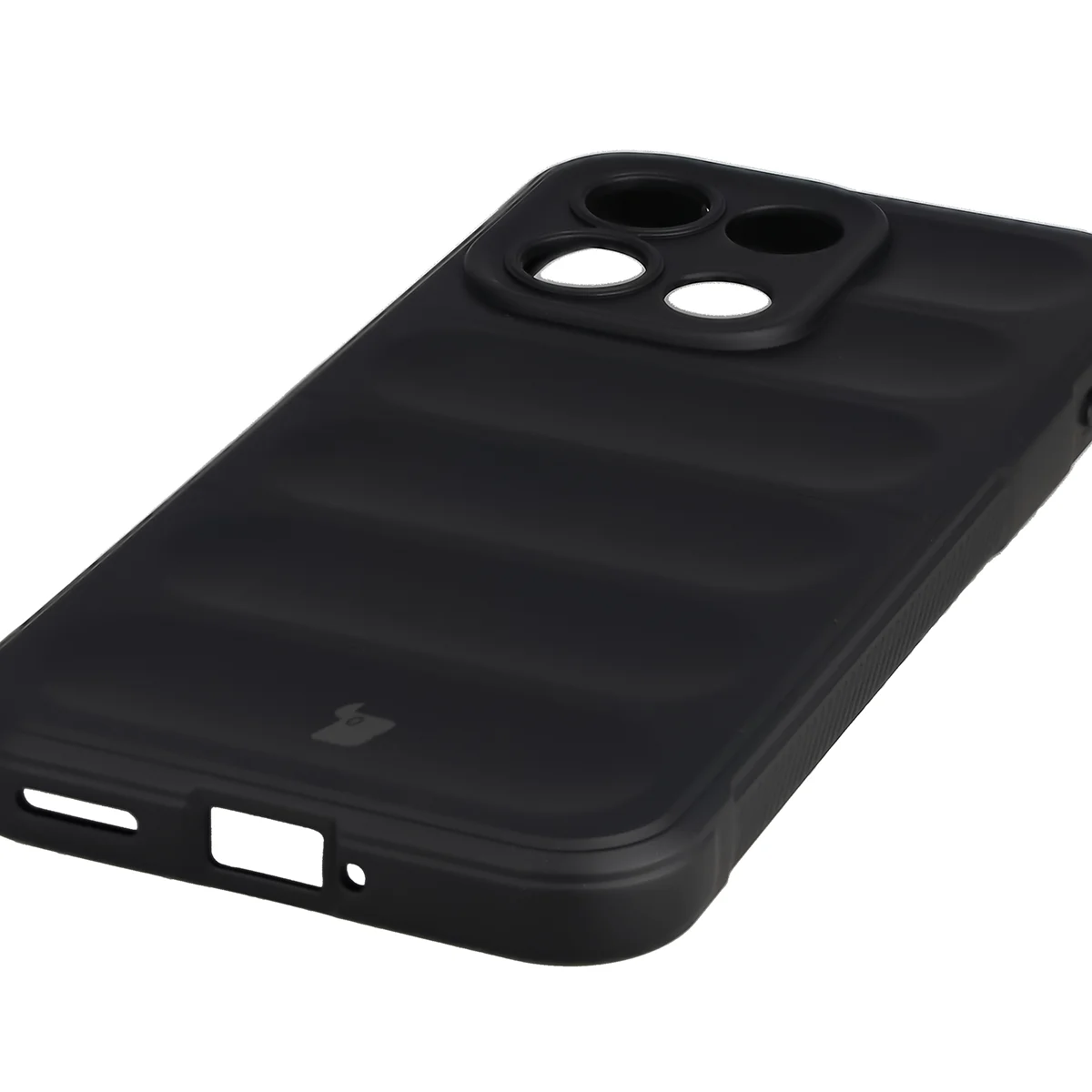 Precise cutouts and compatibility with wireless charging in the Bizon Case Tur for OnePlus Nord 6