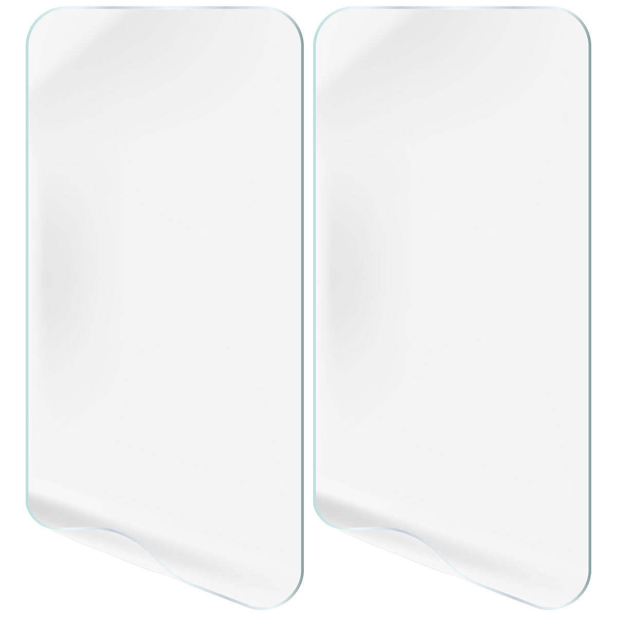 Hydrogel film for OnePlus Nord 6 applied to the phone