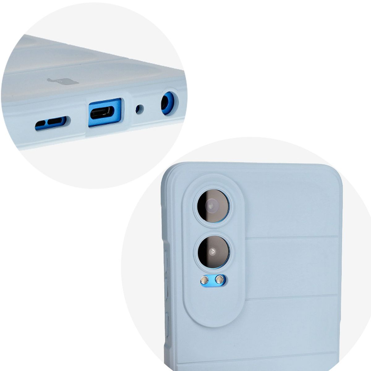 Precise cutouts and compatibility with wireless charging in Bizon Case Tur