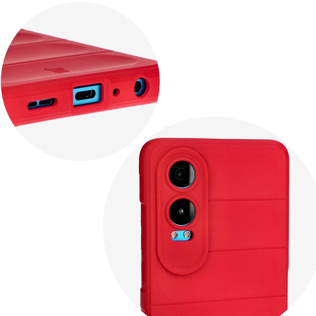 Precise cutouts and compatibility with wireless charging in the Bizon Case Tur