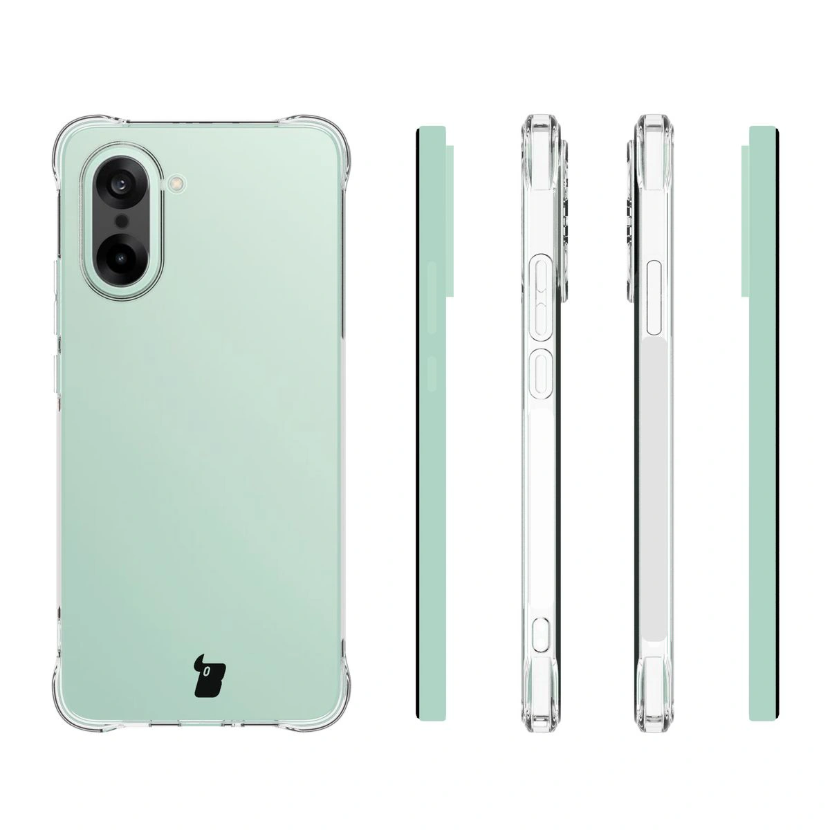 Przezroczyste plecki Case Salpa do OnePlus Nord CE5 5G