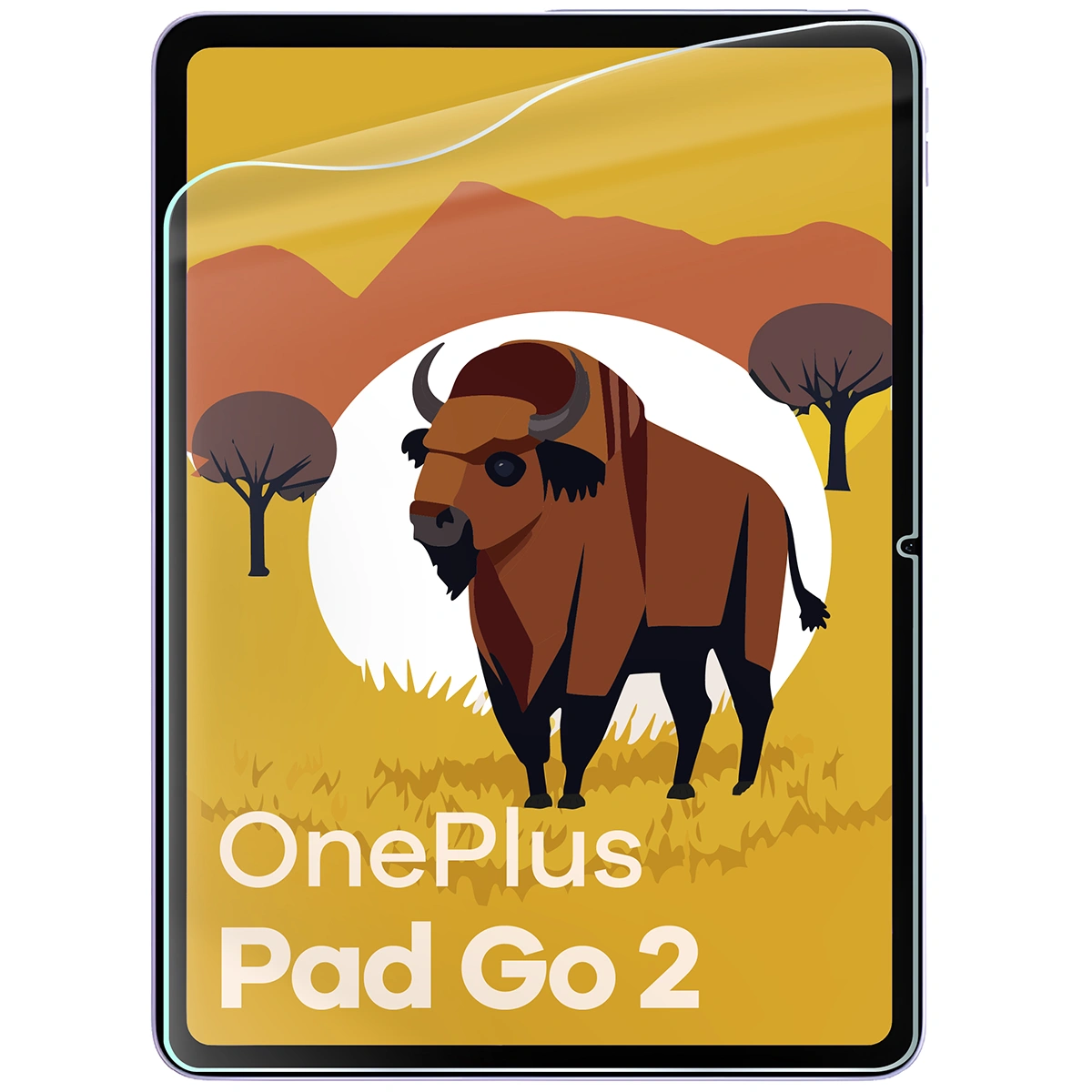 Folia hydrożelowa Bizon Film Tab Papirus Duo do OnePlus Pad Go 2 na tablecie