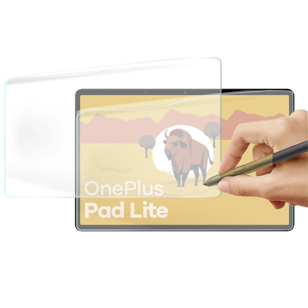 Folia imitująca papier Bizon Film Tab Papirus do OnePlus Pad Lite