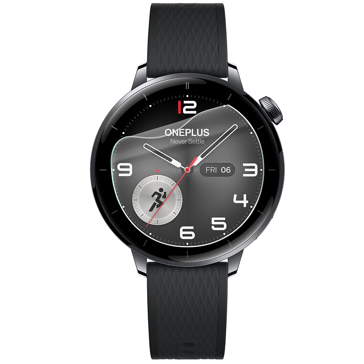 Dopasowany Bizon Glass Watch Hydrogel Duo dla OnePlus Watch 3 43 mm